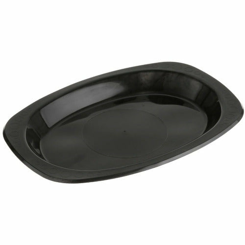 210x300 Oval Plate Medium Black 50pk