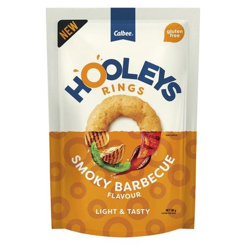 Hooleys Crunchy Rings Smokey Barbeque 90g