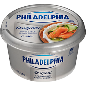 Philadelphia Original Spreadable Cream Cheese 250gm