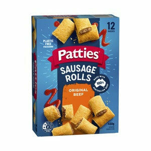 Patties Sausage Rolls 12 pack