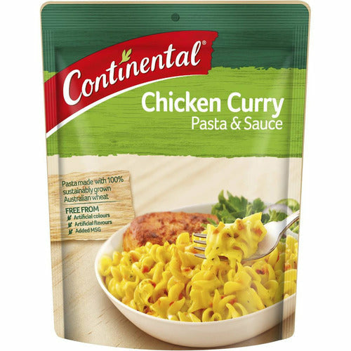 Continental Pasta & Sauce 90g - Chicken Curry