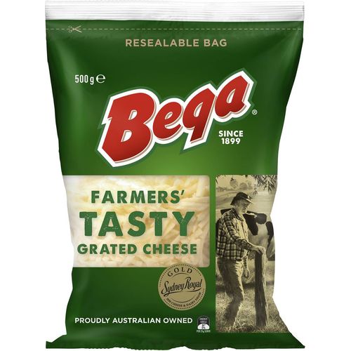 Bega Tasty Grated Cheese 500g