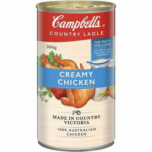 Campbell's Country Ladle Creamy Chicken Soup 500g