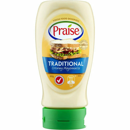 Praise Traditional Squeeze Mayonnaise 370g