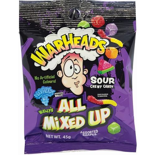 Warheads Mixed Up Sour 45g