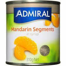 Admiral Mandarin Segments in Syrup 310g