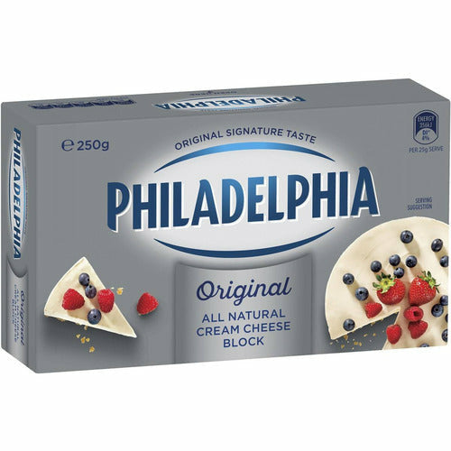 Philadelphia Cream Cheese Block 250g