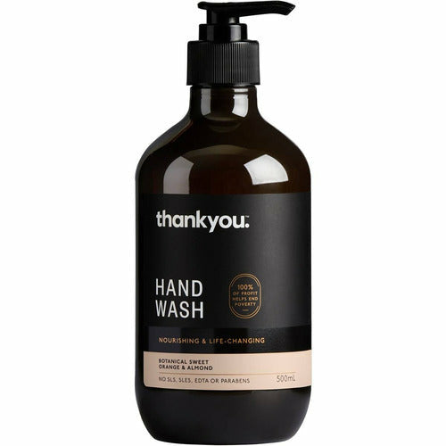 Thankyou Hand Wash 500ml - Orange & Almond