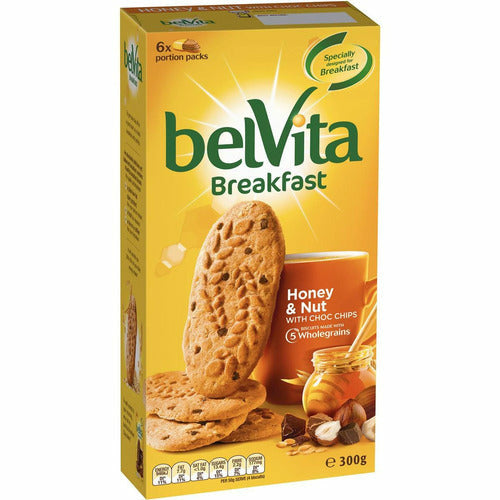 Belvita Honey & Nut Breakfast Biscuits 300g