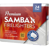 Samba Premium Firelighters - 24 Pack
