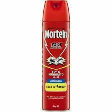 Mortein Odourless Fly & Mosquito Killer Spray 350g