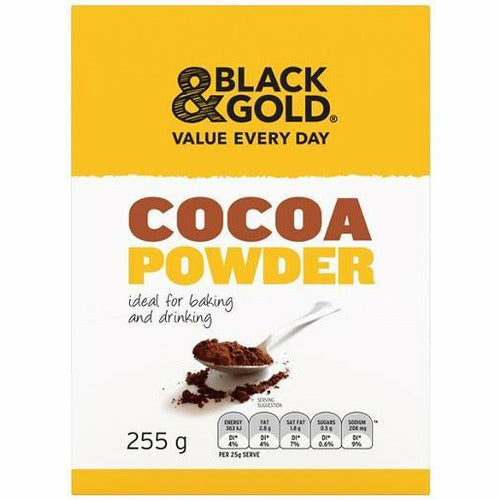 Black & Gold Cocoa Powder 255g