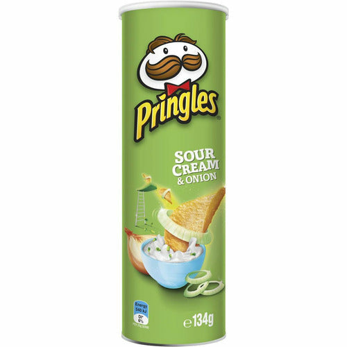 Pringles 134g - Sour Cream & Onion