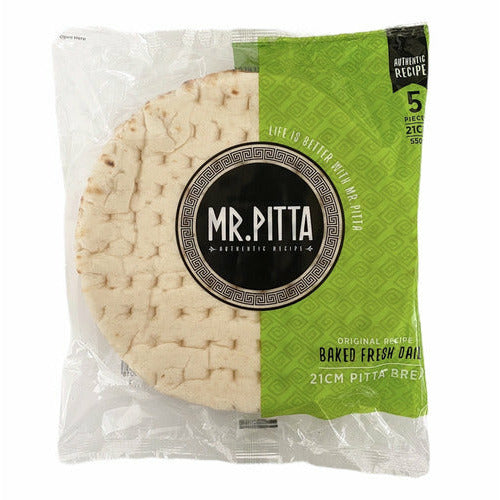 Mr Pitta 21cm Pitta Bread 21cm - FROZEN