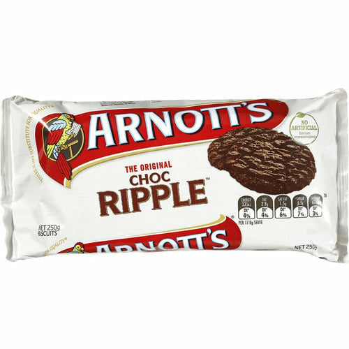 Arnott's Choc Ripple Biscuits 250g