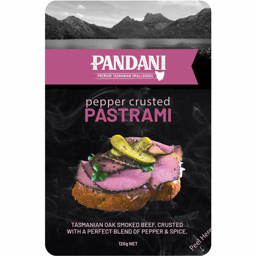 Pandani Pepper Crusted Pastrami 120gm