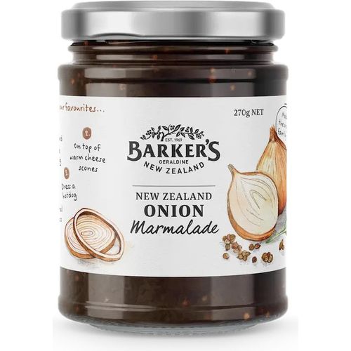 Barkers NZ Onion Marmalade 270g