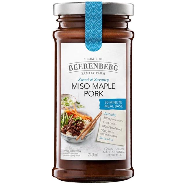 Beerenberg Miso Maple Pork 240ml