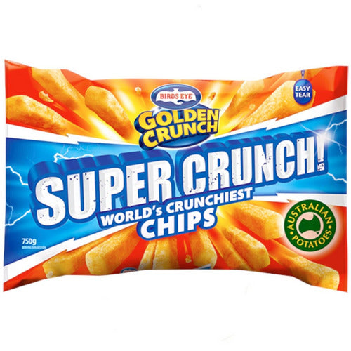 Birds Eye Golden Crunch Super Crunch Chips 750g