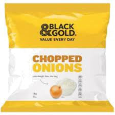 Black & Gold Chopped Onions 1 kg