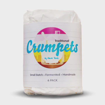 Traditional crumpets 6 pack