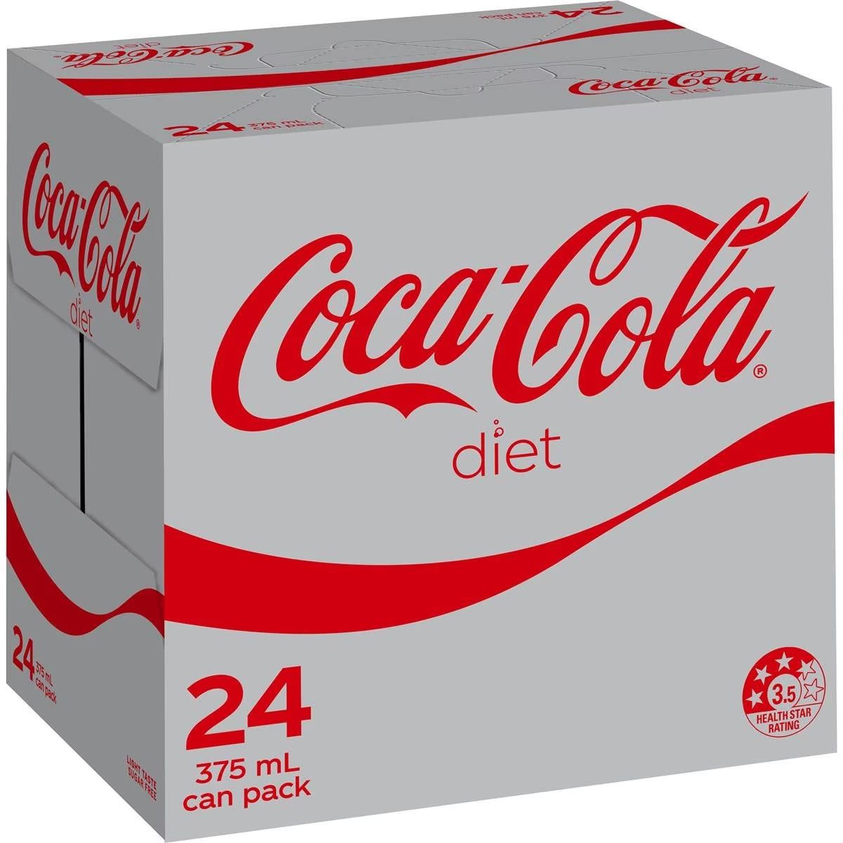 Coca Cola Diet Coke Multipack Cans 375ml - 24 pkt