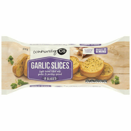 Community Co Garlic Slices