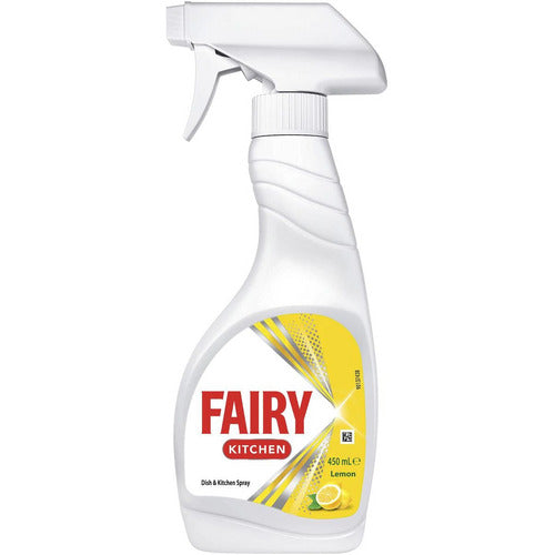 Fairy Lemon Dish & Kitchen Spray 450ml