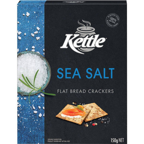 Kettle Flat Bread Crackers Sea Salt 150g