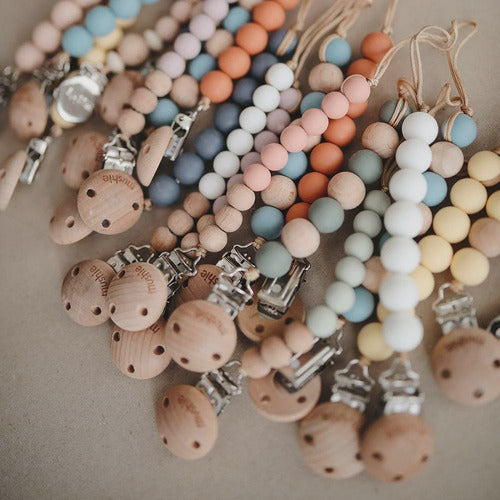Mushie Pacifier Clips