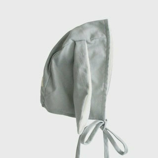 Bonnet 3-9M Grey + Fleece