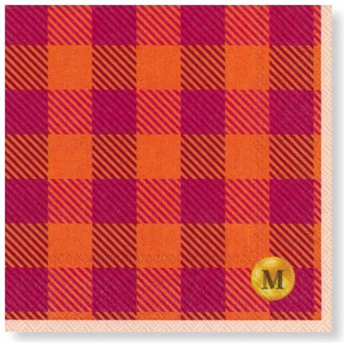 Manor Road Candy Gingham Napkins