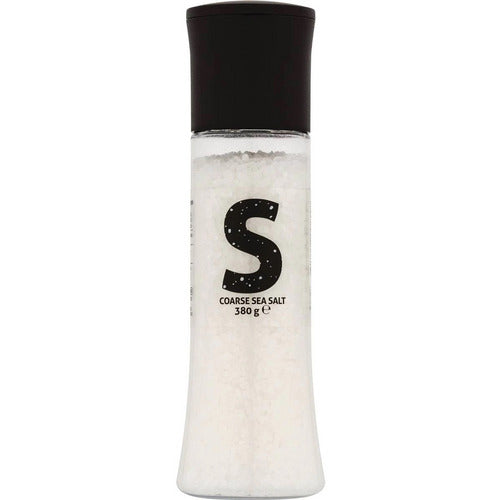 Natural Coarse Sea Salt Grinder 380g