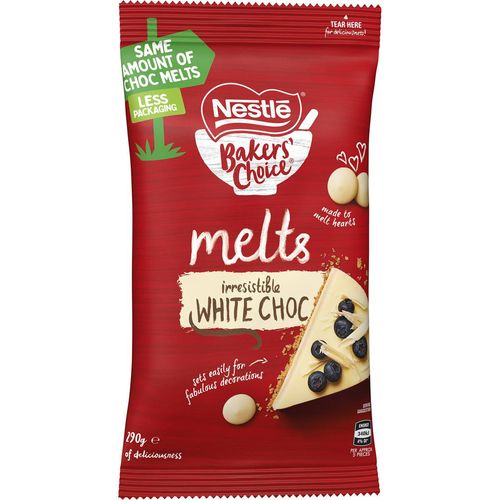 Nestle White Choc Melts 290g