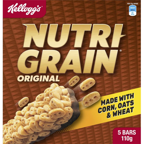 Kellogg's Nutri Grain Bars Original 5 Pack 110g