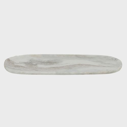 Marco Marble Tray 18x50cm Nude