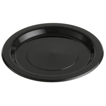 230mm Luncheon Plate Black 50pk