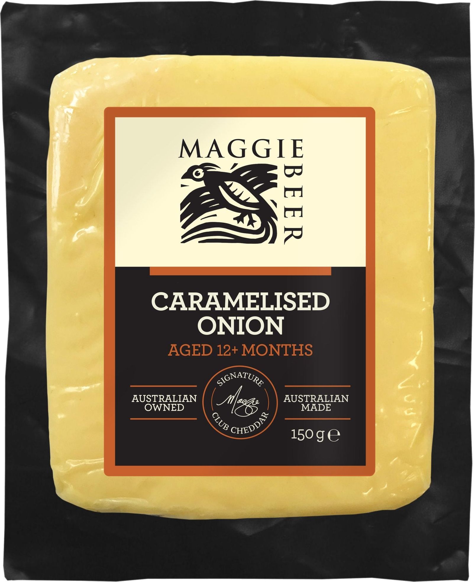 Maggie Beer Carmalised Onion Cheddar Cheese 150g