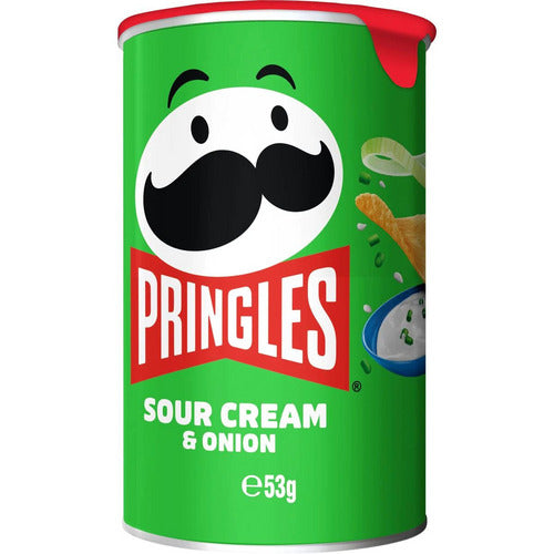 Pringles Sour Cream & Onion Potato Chips 53g