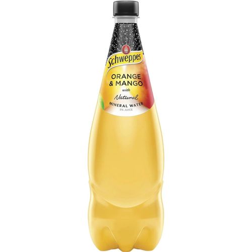 Schweppes 1.1L - Orange & Mango Mineral Water