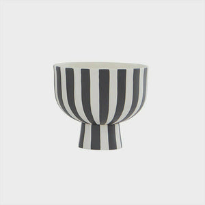 Toppu Bowl White-Black