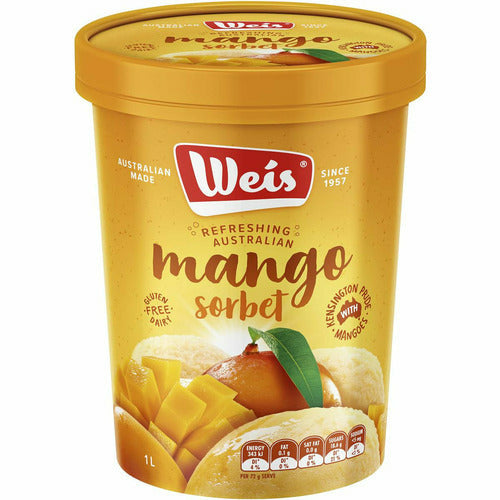 Weis Sorbet Mango 1 ltr
