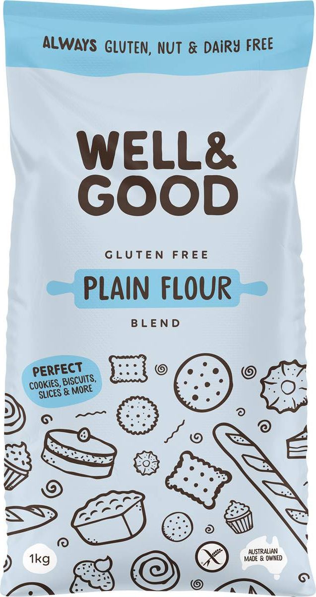 Well & Good Gluten Free Plain Flour 1kg