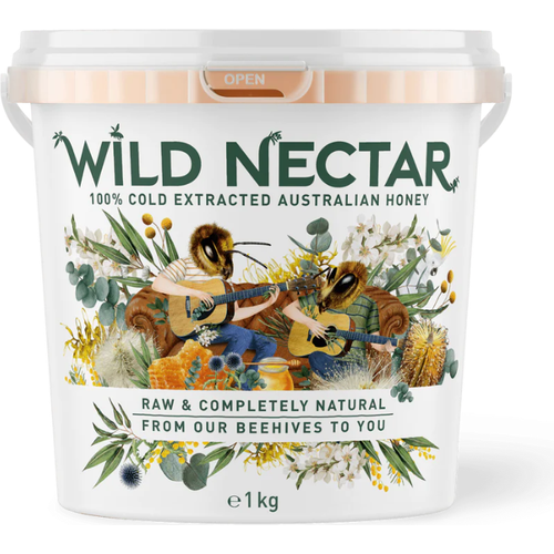 Wild Nectar Honey Pail 1kg