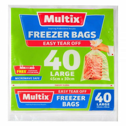 Multix Tear Off Freezer Bags - Large 40