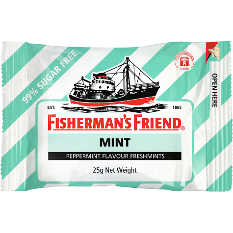 Fisherman's Friend 25g - Peppermint S/F