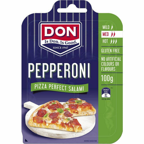 Don Salami Sliced Pepperoni 100g