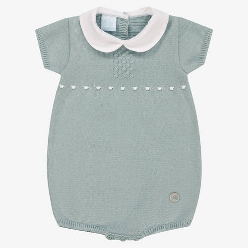 Granlei Green Knitted Baby Shortie 9M