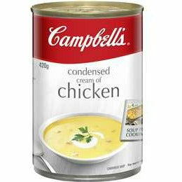 Campbell's Canned Soup Cream Of Chicken 420g