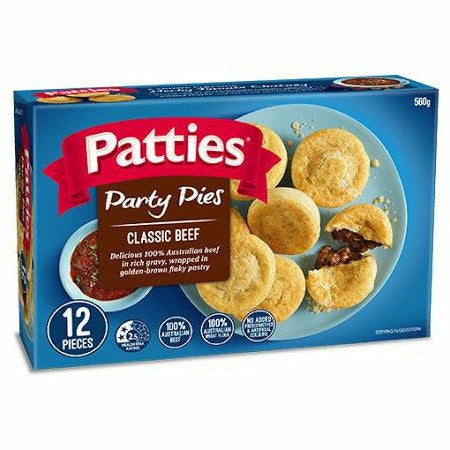 Patties Party Pies x 12